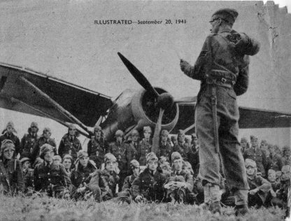 Lysander on ground