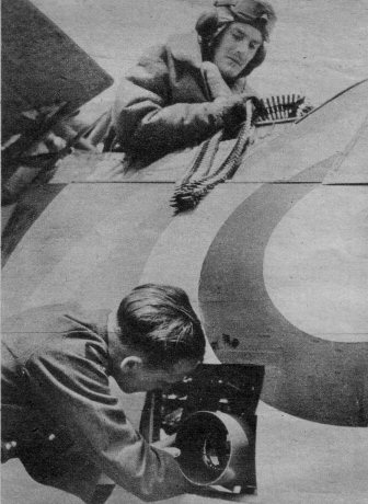 Lysander with camera