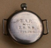 Edward Packe's watch - back