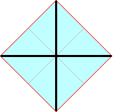 Make a fortune teller - step 2