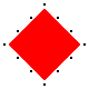 Pricking for a diamond