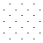 Torchon ground pattern