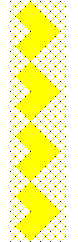 Simple hearts lace pattern