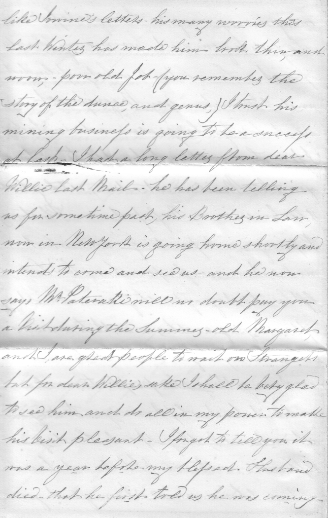 First letter from Emily Binney - page 4