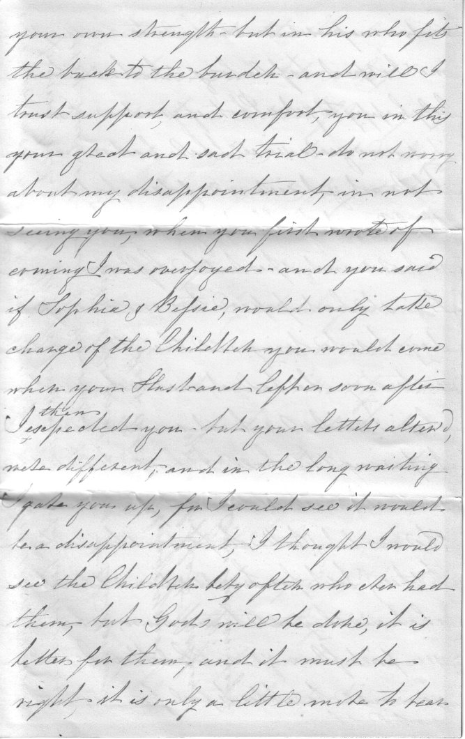 First letter from Emily Binney - page 7