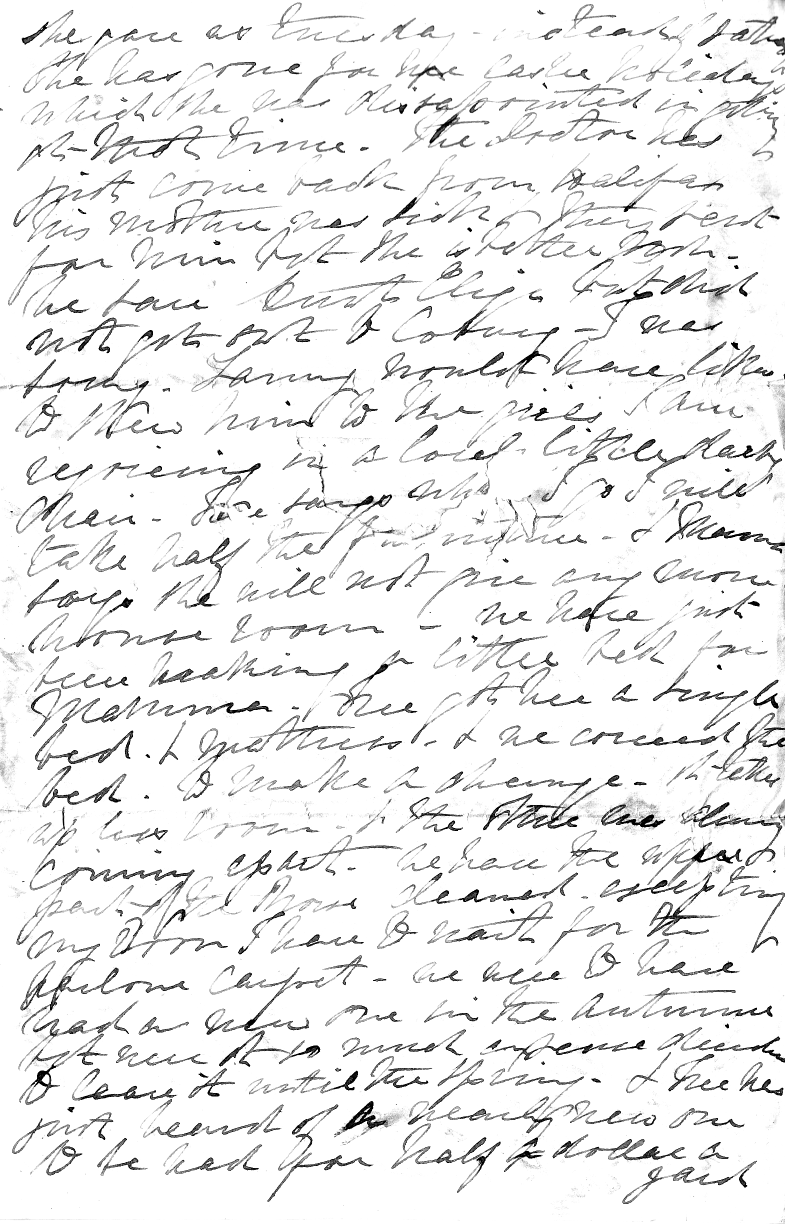 Letter from Lucy Binney - page 3