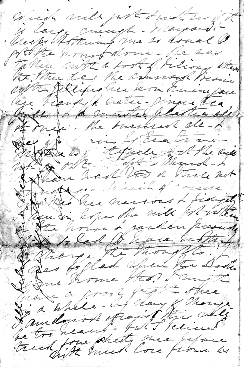 Letter from Lucy Binney - page 4