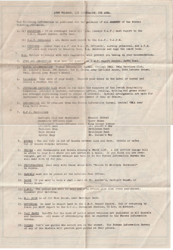 David Dibblee pilgrimage