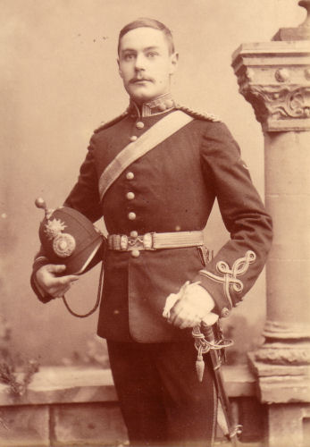 Frederick Lewis Dibblee junior in uniform