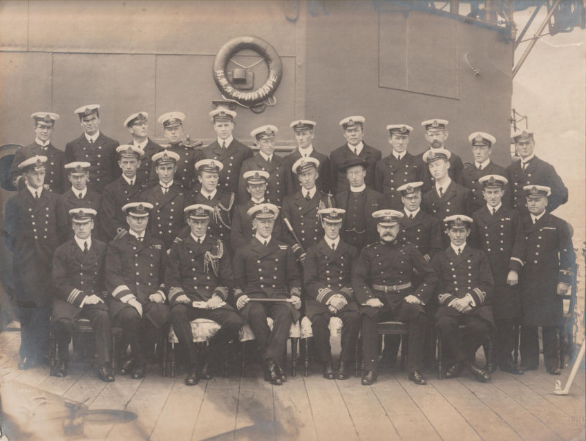 Frederick Lewis Dibblee junior in uniform