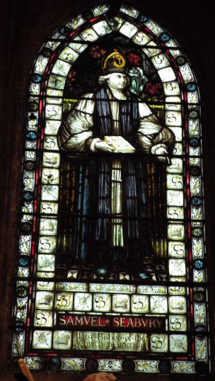 Samuel Seabury - stained glass window on Cambridge