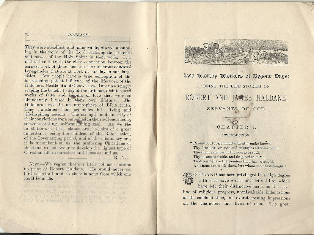 Robert and James Haldane booklet