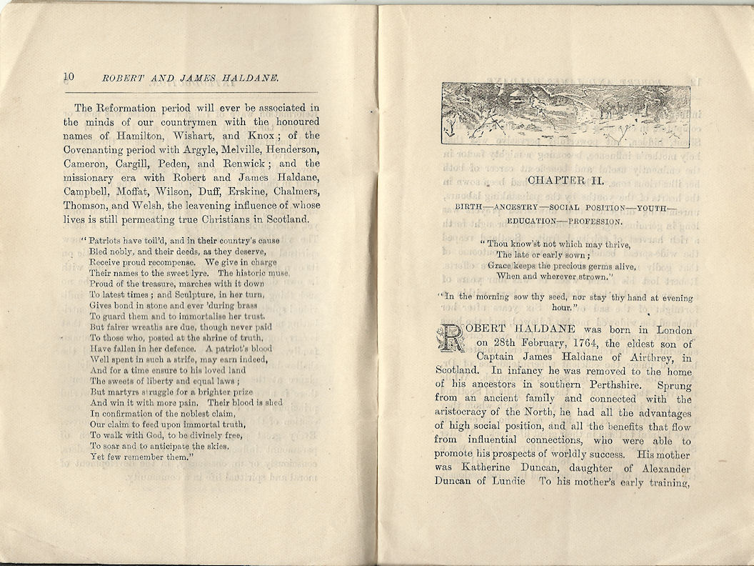 Robert and James Haldane booklet