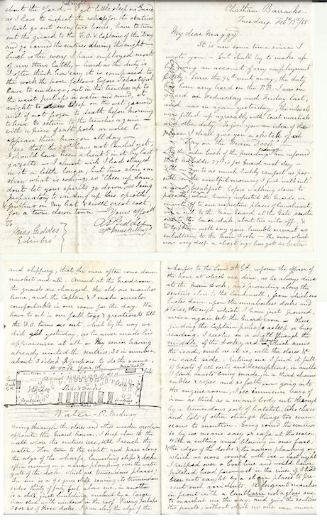Letter from Andrew Geddes