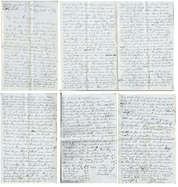 Letter from Andrew Geddes