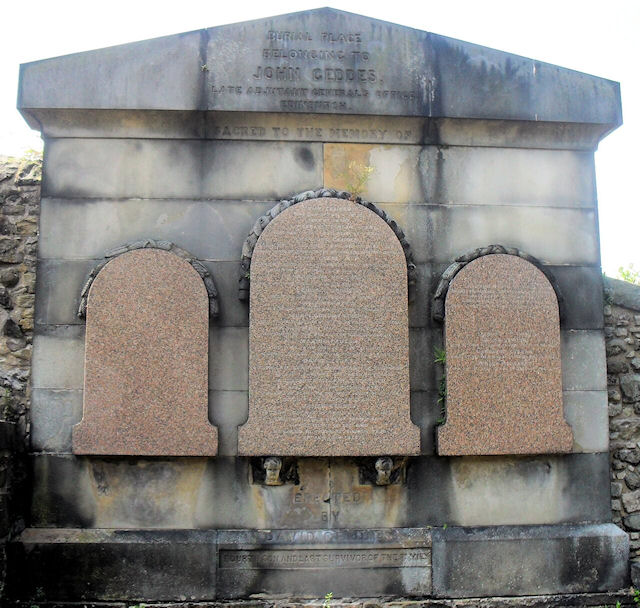 Geddes monument