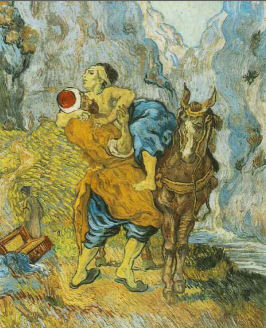 1890 The Good Samaritan (after Delacroix) - Vincent van Gogh (1853-1890)