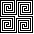 Fractal turning Greek Key - generation 1