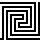 Double Greek Key Fractal - generation 1