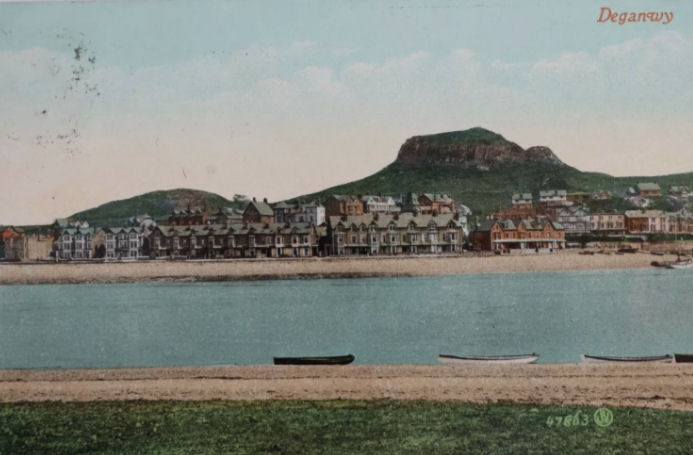 postcard sent to 145 Gwydir St