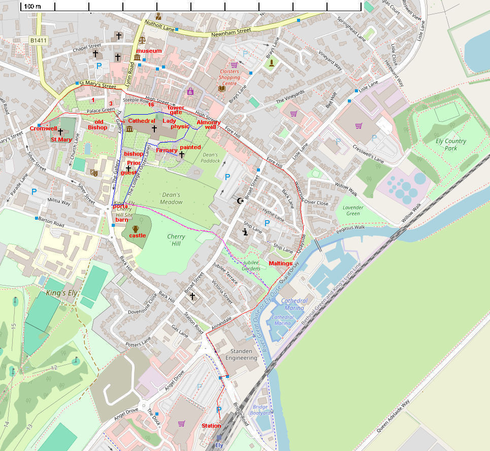 Ely map