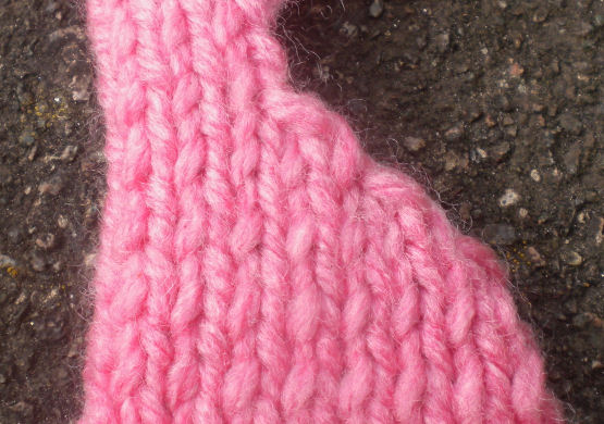 Decrease number of stitches