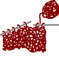 Knit stitch