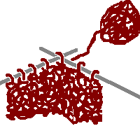 Knit stitch