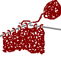 Knit stitch