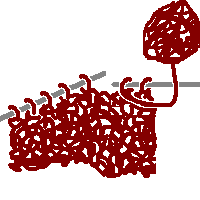 Knit stitch