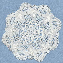 Maltese lace mat