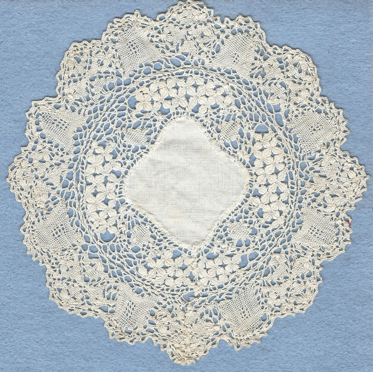 Maltese lace mat