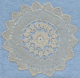 Netted lace