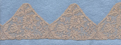 Embroidered lace