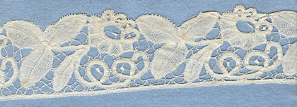 Honiton lace edging