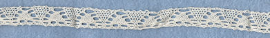 Machine lace edging