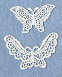 Schiffli machine lace 