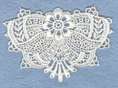Schiffli machine lace 