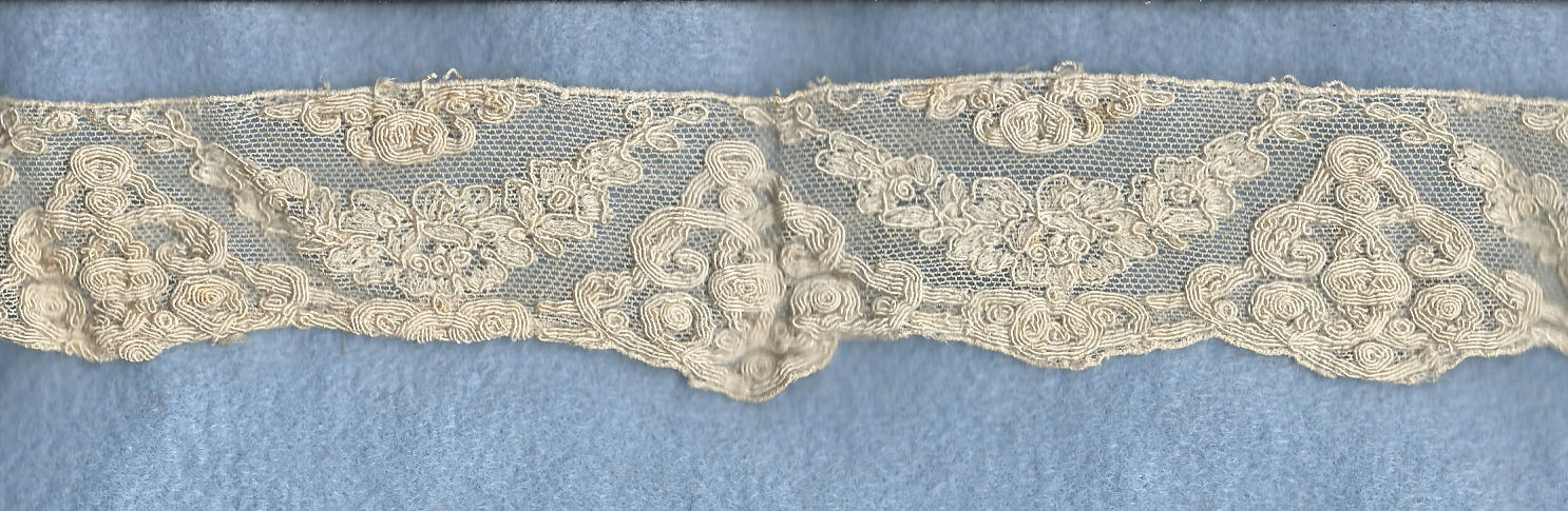 Embroidered lace
