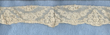 Embroidered lace