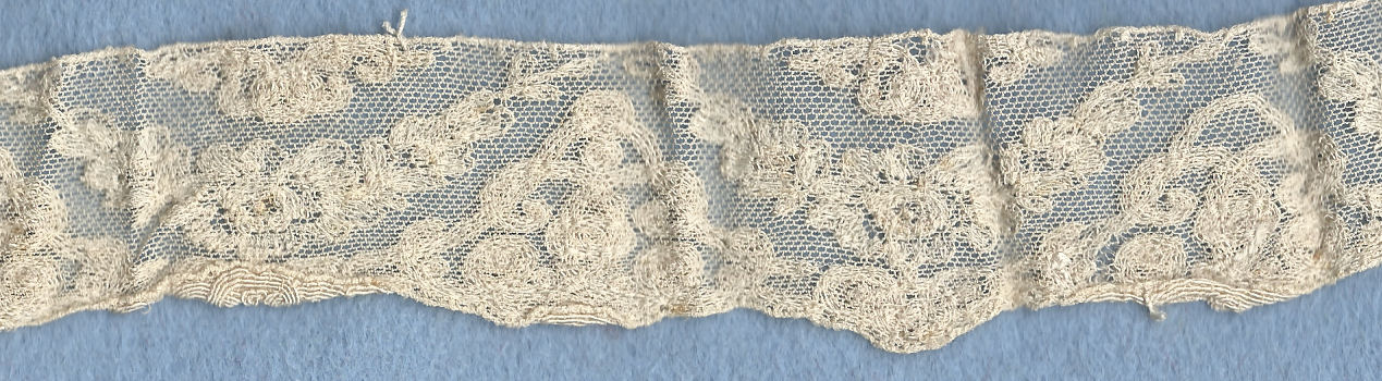 Embroidered lace