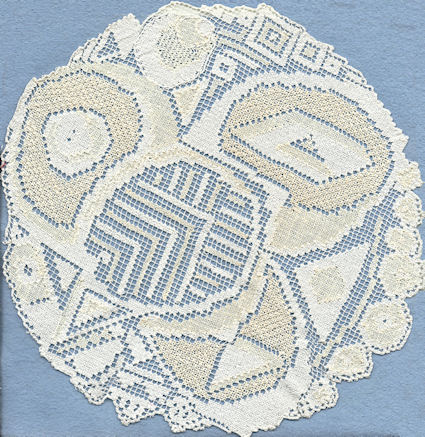 Filet lace