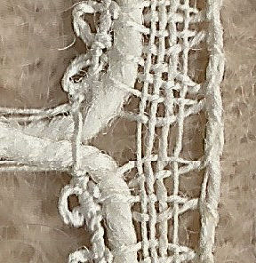 Machine lace - footsides