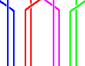 How to do Half stitch ground rows