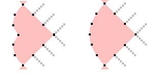 Heart headside pattern