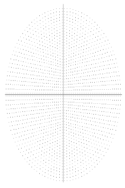 Bobbin lace grid