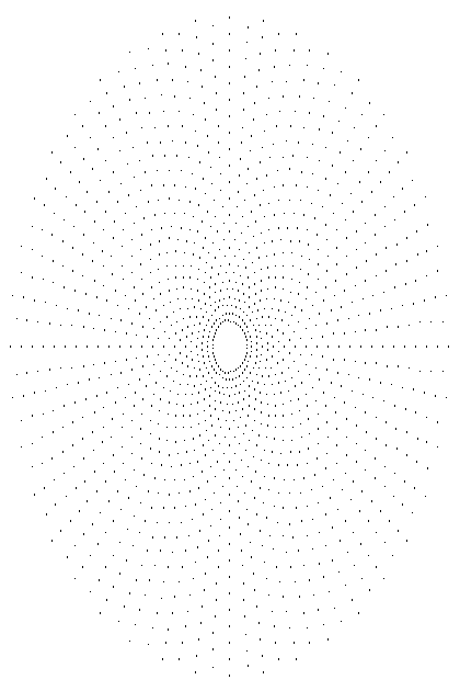 Bobbin lace grid