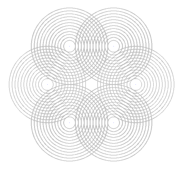 Bobbin lace grid