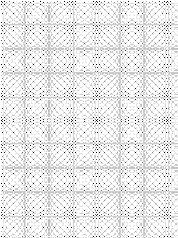 Bobbin lace grid