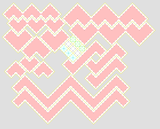 Lace design kit, odd shapes